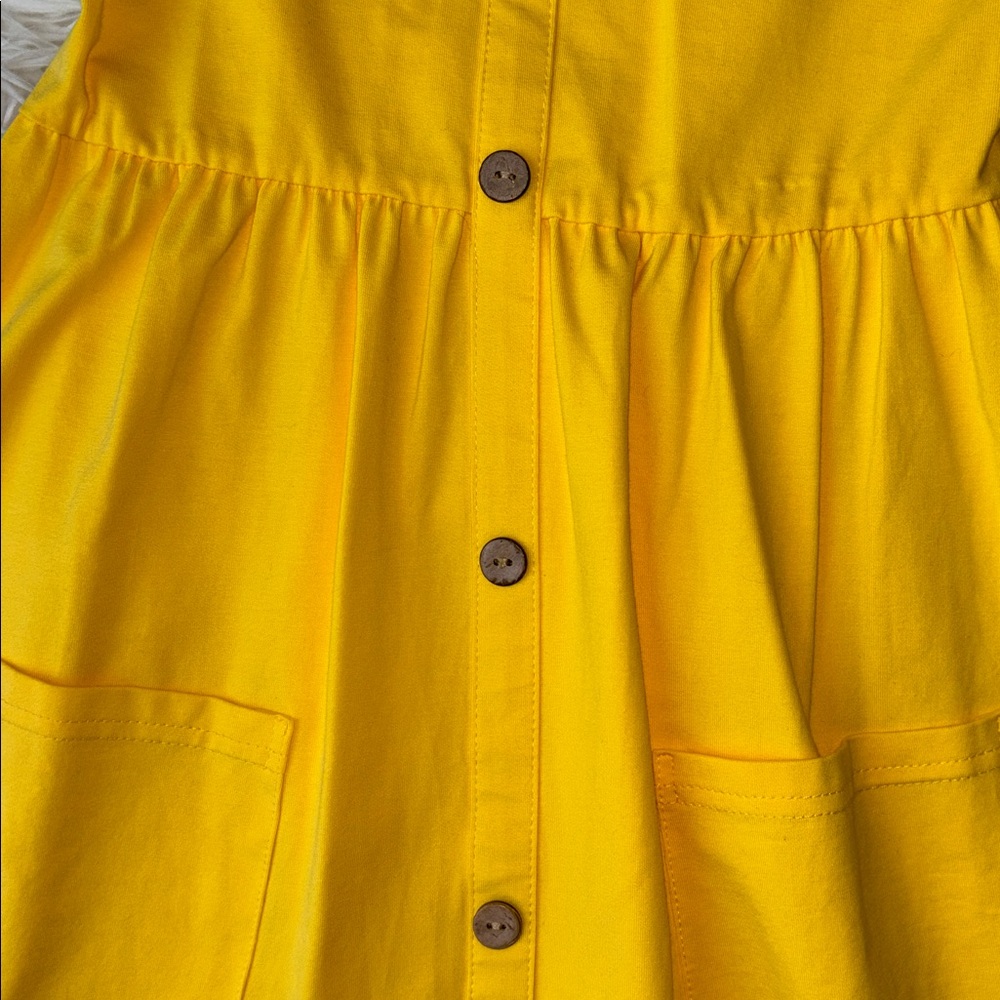 Ouges Yellow Sun Sundress - image 5